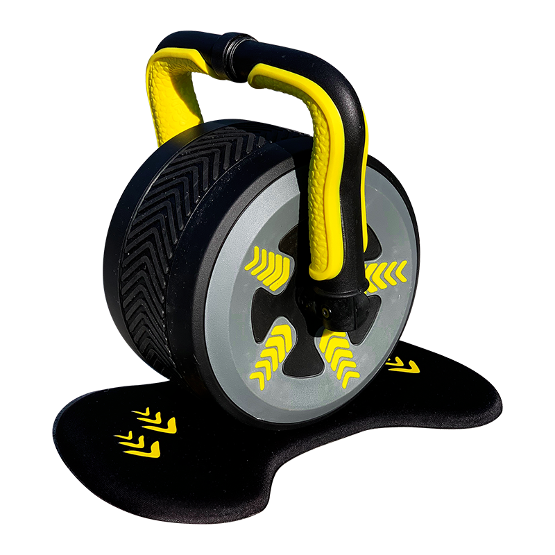 Core Roller Abdominal Trainer & Kettlebell