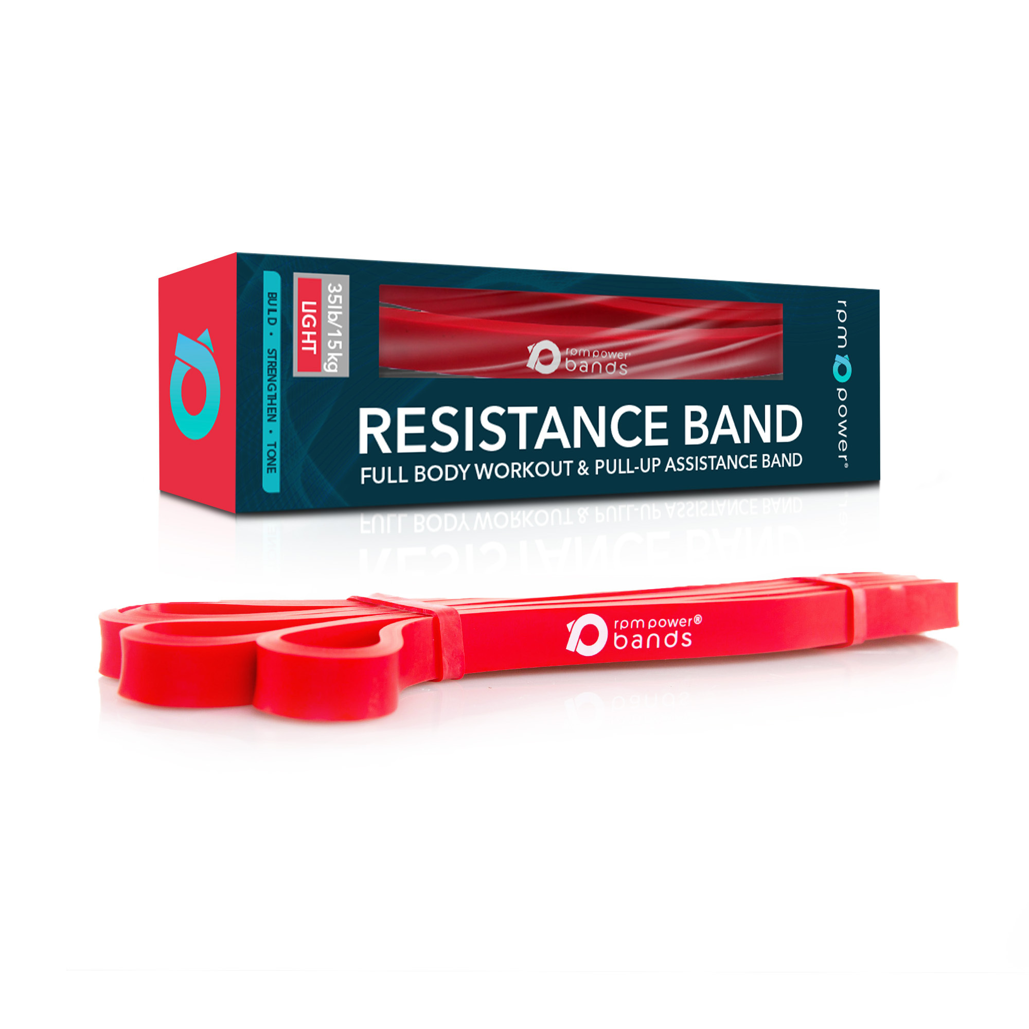 Resistance Band Red (Light) 15 - 35lbs