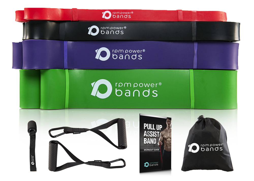 4 Piece Resistance Bands Set